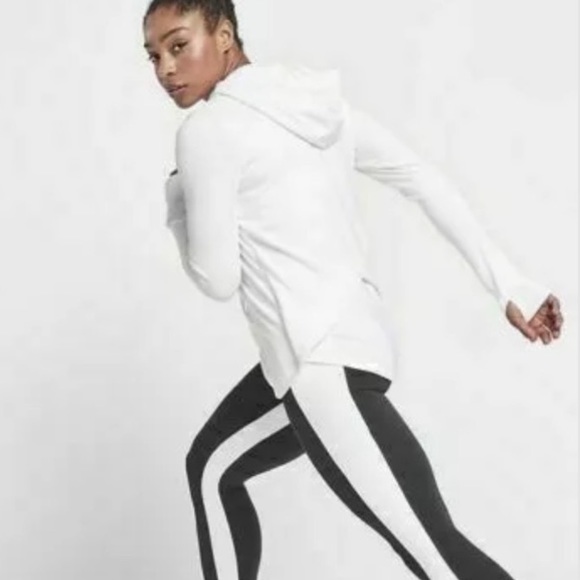 Athleta Bootcamp Hoodie in Off-White/Ivory Size Small - Picture 10 of 11